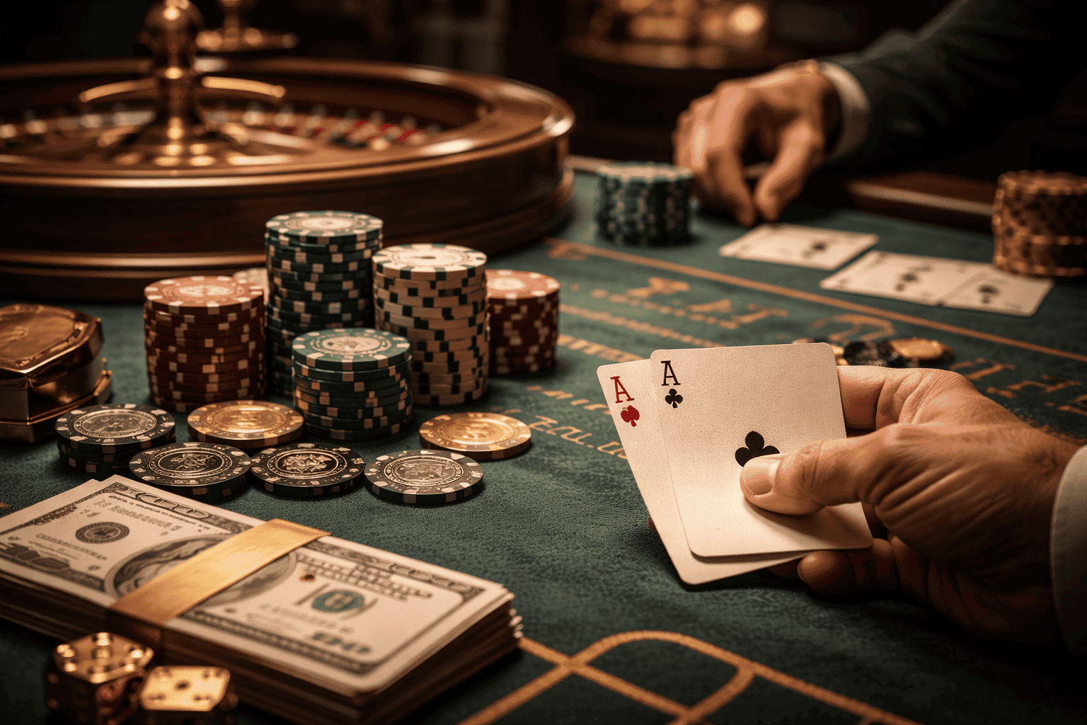 Cosas que casi nadie nota en una mesa de casino